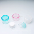 mini clear plastic cosmetic jar 3ml 5ml 8ml 10ml 15ml